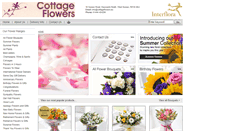 Desktop Screenshot of cottageflowerscuckfield.co.uk